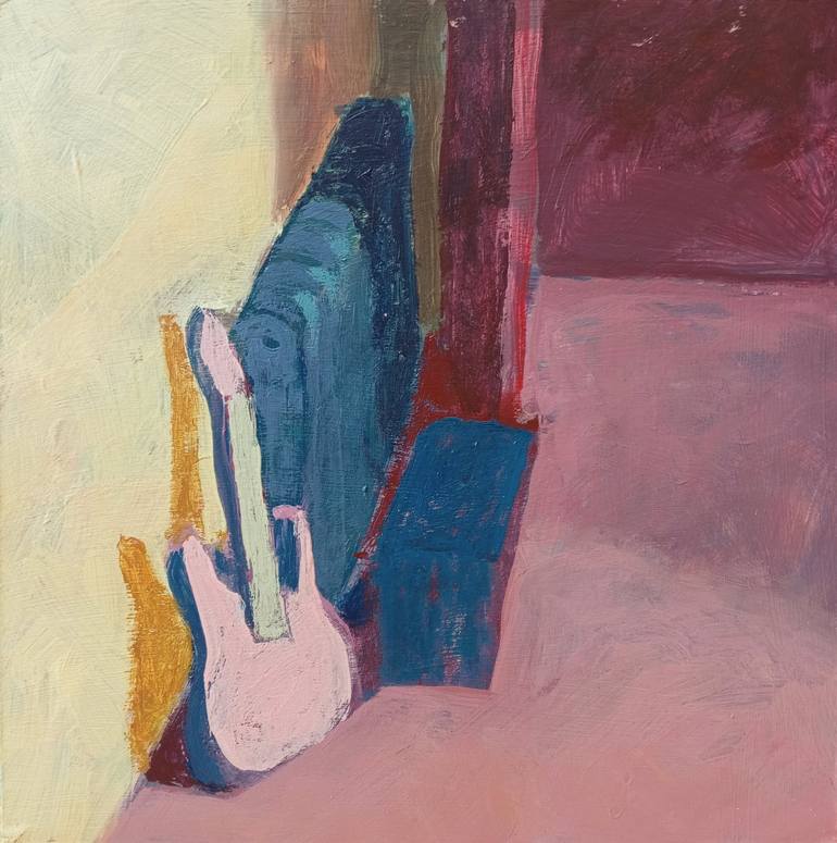 Original Abstract Expressionism Home Painting by Luigi Iona