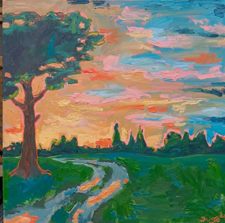 Original  Painting by Justīne Seile Urtāne
